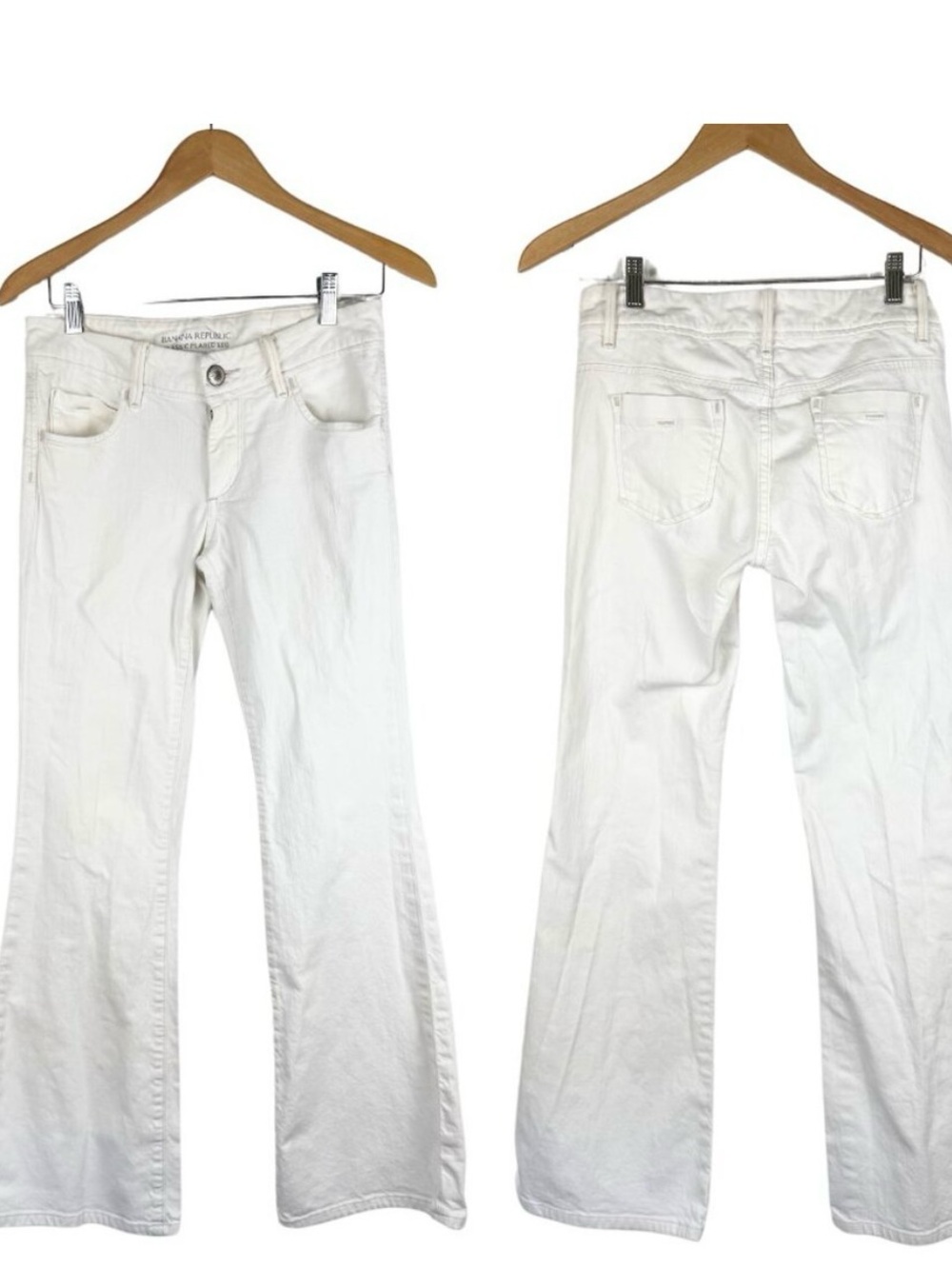 Banana Republic White Jeans